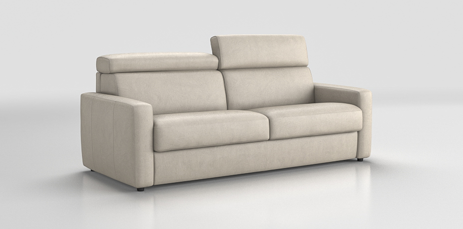 Mesolino - 4 seater sofa bed slim armrest